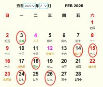 2025年2月交易黄道吉日 适合2025年2月交易的好日子