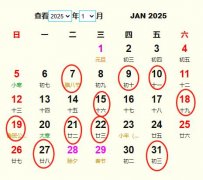 2025年1月交易黄道吉日 适合2025年1月交易的好日子