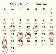 2025年3月交易黄道吉日 适合2025年3月交易的好日子